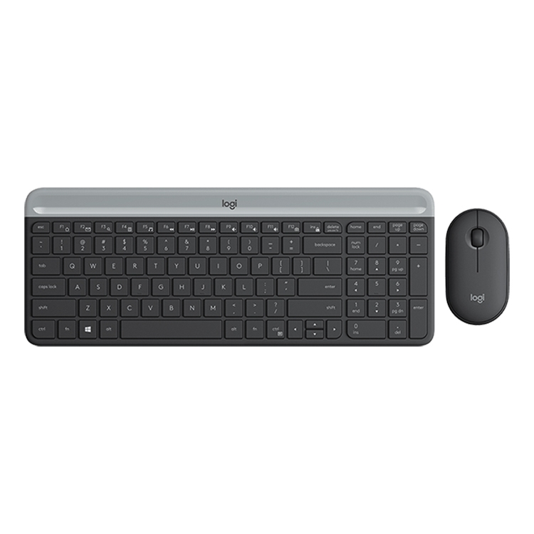 Wholesale Logitech MK470 Wireless Silence Keyboard Mouse Set (Black)