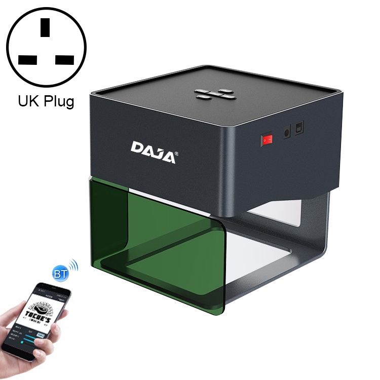 Wholesale DAJA DJ6 Mini Laser CNC DIY Engraving Machine (UK Plug) - DJ6 Mini Laser UK Plug