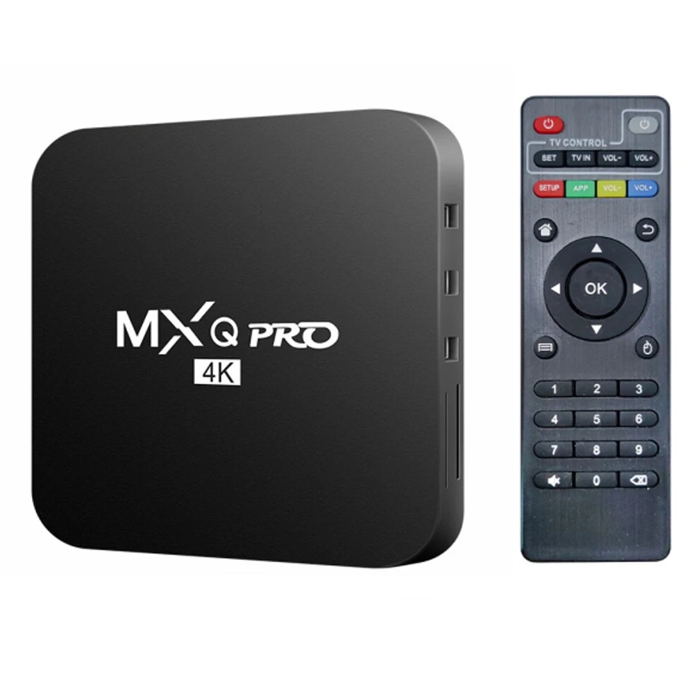 Wholesale MXQ Pro 2024 Upgraded 4K Android 13.1 TV Box 5G WiFi Home Media