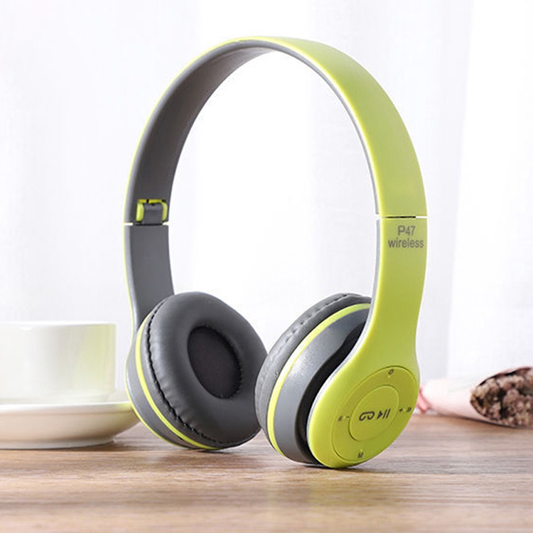 Wholesale P47 Foldable Wireless Bluetooth Headphone with 3.5mm Audio Jack,